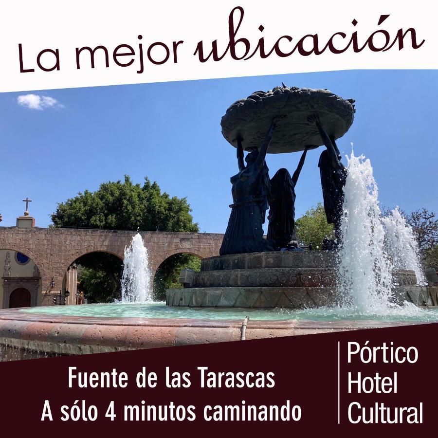 Portico Hotel & Galeria Morelia Exteriör bild