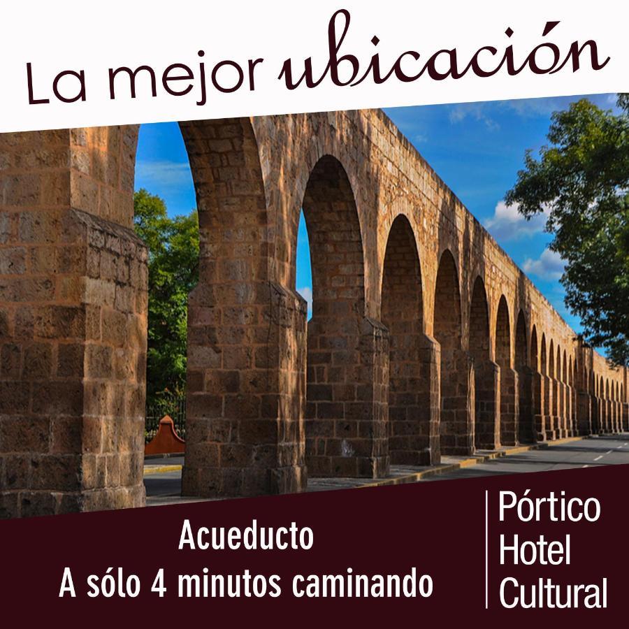 Portico Hotel & Galeria Morelia Exteriör bild