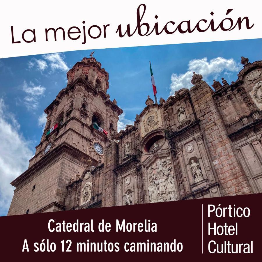 Portico Hotel & Galeria Morelia Exteriör bild