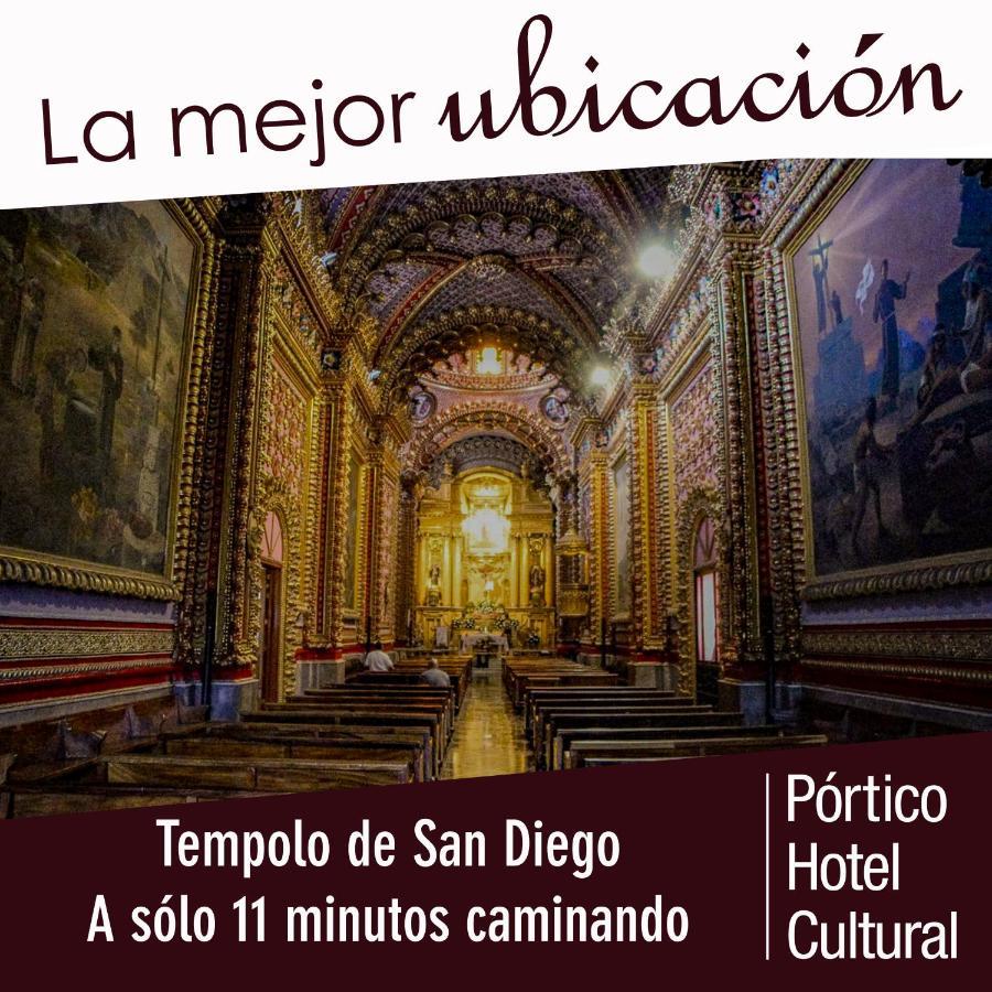 Portico Hotel & Galeria Morelia Exteriör bild