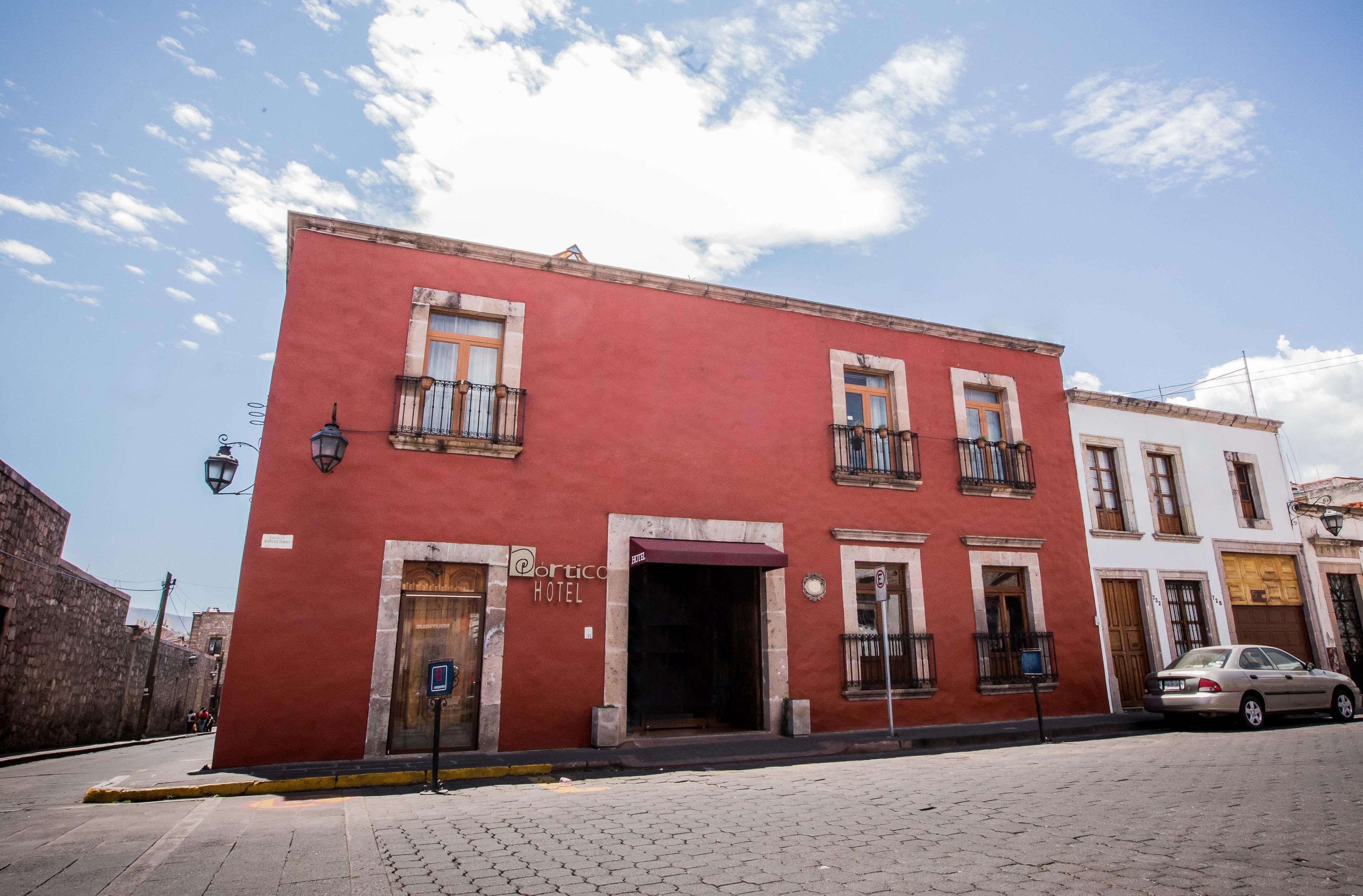 Portico Hotel & Galeria Morelia Exteriör bild